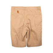 USC Trojans Men's Team Trojan Tan Interlock Twill Embroidered Walk Short